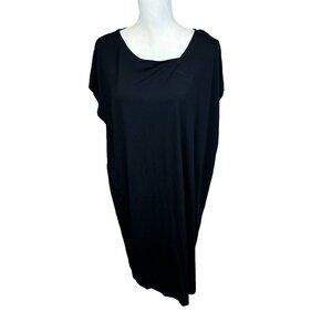 Eileen Fisher dress, size Medium, viscose jersey, NWT, Made in USA, midi length